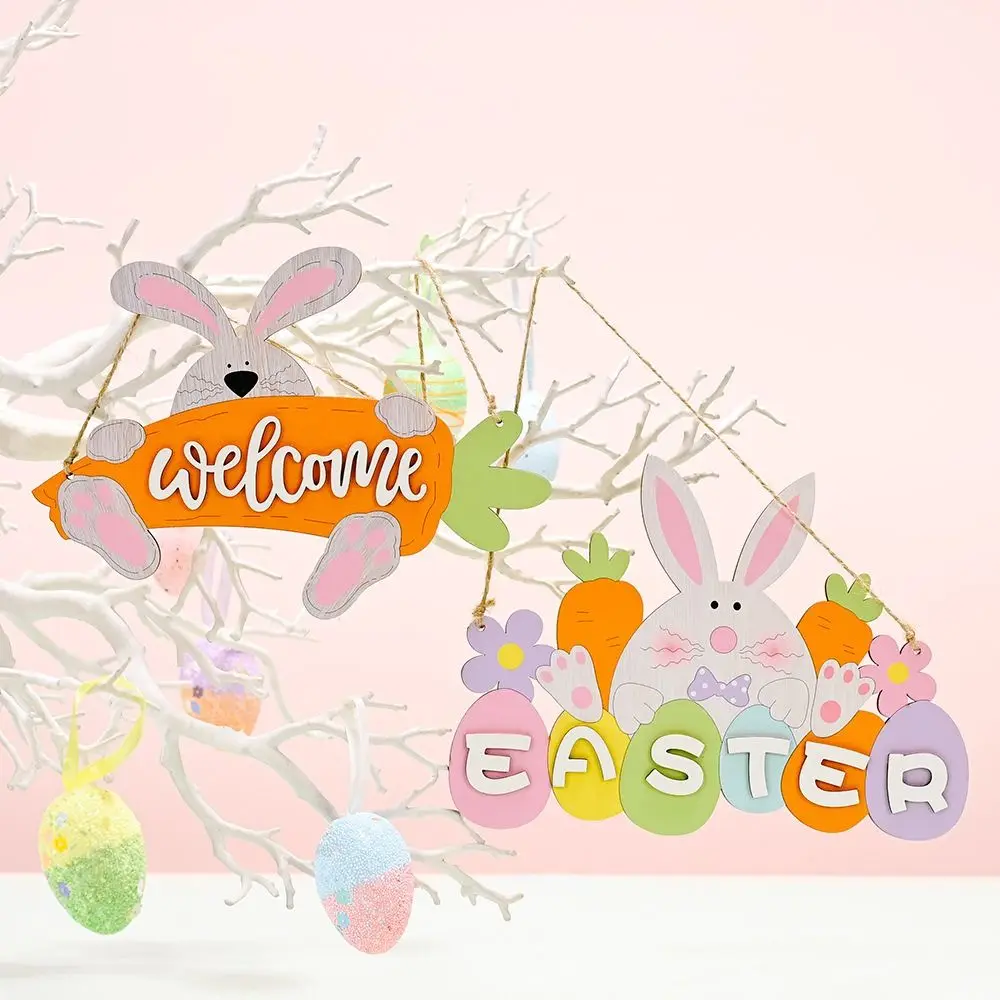 DIY Happy Easter Bunny Rabbit Wood Slices Easter Hanging Pendant Outdoor Door Wooden Plaque Sign Decorations Easter Wreath Decor
DIY Happy Easter Bunny Rabbit Wood Slices Easter Hanging Pendant Outdoor Door Wooden Plaque Sign Decorations Easter Wreath Decor