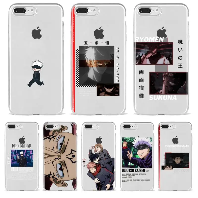 Jujutsu Kaisen Anime Phone Case Transparent For Iphone 11 13 12 Pro Max Xr X Mini 7 8 PLUS Coque Cover
Jujutsu Kaisen Anime Phone Case Transparent For Iphone 11 13 12 Pro Max Xr X Mini 7 8 PLUS Coque Cover