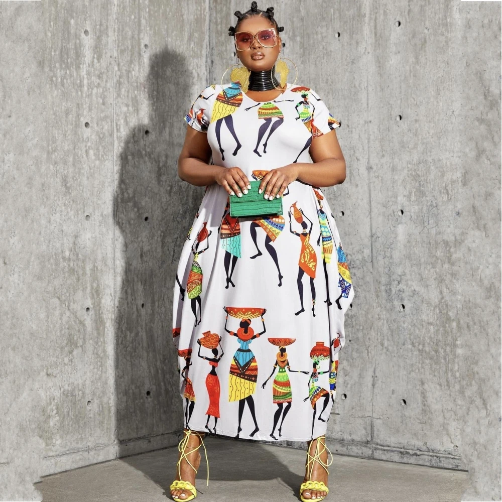 African Dresses For Women 2021 Vetement Femme Dashiki Print Short Sleeve Africa Dress Clothes Dashiki Ankara Dresses Ladies
African Dresses For Women 2021 Vetement Femme Dashiki Print Short Sleeve Africa Dress Clothes Dashiki Ankara Dresses Ladies