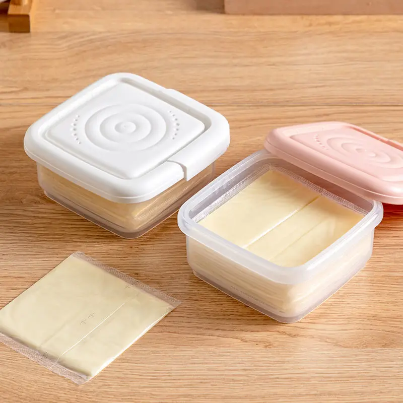 2PCS Butter Cheese Slice Storage Box Refrigerator Transparent Food Container with Lid Fruit Vegetable Fresh-keeping Organizer
2PCS Butter Cheese Slice Storage Box Refrigerator Transparent Food Container with Lid Fruit Vegetable Fresh-keeping Organizer