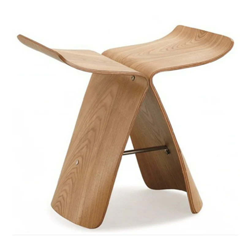 Northern Europe Wooden Ottoman Shoes Stool Sori Yanagi Style Butterfly Stool Originality Household Multi Color Low Stoo
Northern Europe Wooden Ottoman Shoes Stool Sori Yanagi Style Butterfly Stool Originality Household Multi Color Low Stoo