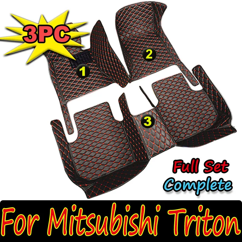Car Mats Full Set For Mitsubishi Triton L200 Sportero Hunter Strakar KA 2005~2014 Waterproof Floor Mat Car Accessories Interior
Car Mats Full Set For Mitsubishi Triton L200 Sportero Hunter Strakar KA 2005~2014 Waterproof Floor Mat Car Accessories Interior