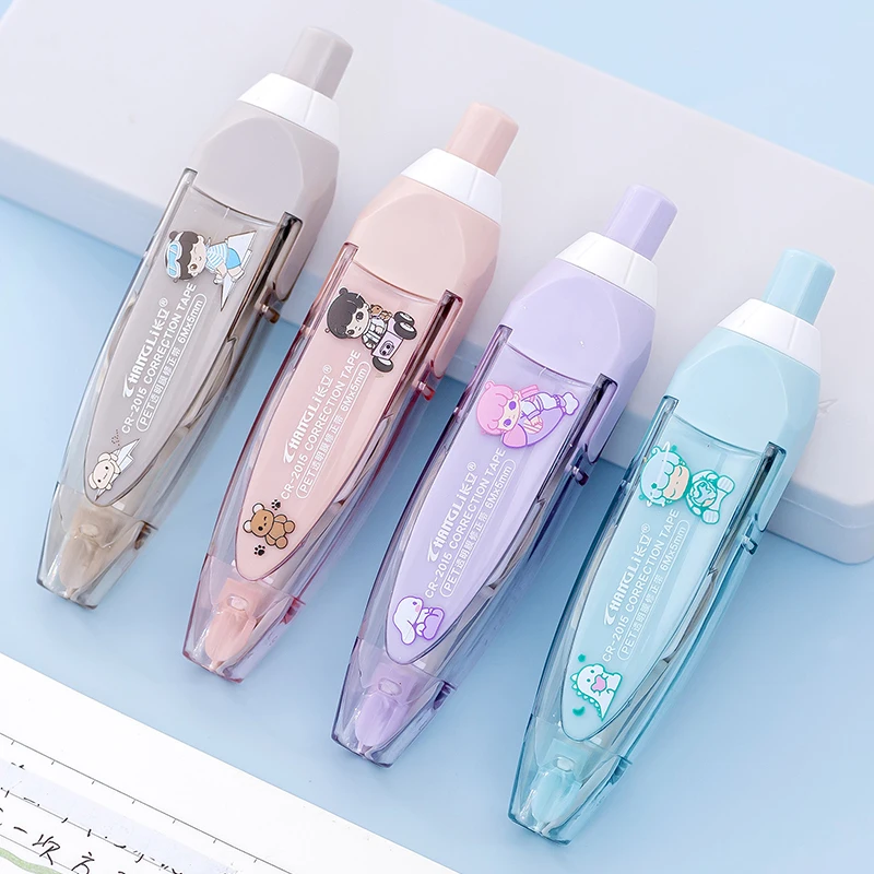 Creative Correction Tape Kawaii Press Type White Out Corrector Tool Replaceable Core Student Stationery School Office Supplies
Creative Correction Tape Kawaii Press Type White Out Corrector Tool Replaceable Core Student Stationery School Office Supplies