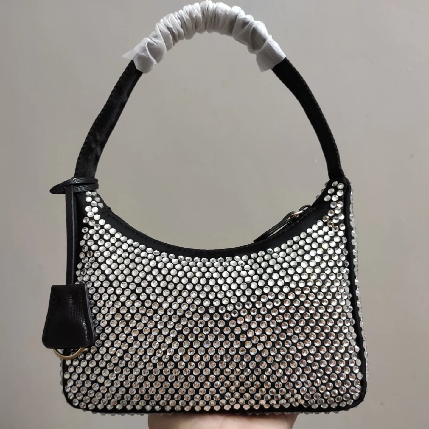Classic Handbags Luxury Designer Underarm bag New Rhinestone Bag Nylon Ladies Shoulder Bags Handbag bags for women
Classic Handbags Luxury Designer Underarm bag New Rhinestone Bag Nylon Ladies Shoulder Bags Handbag bags for women