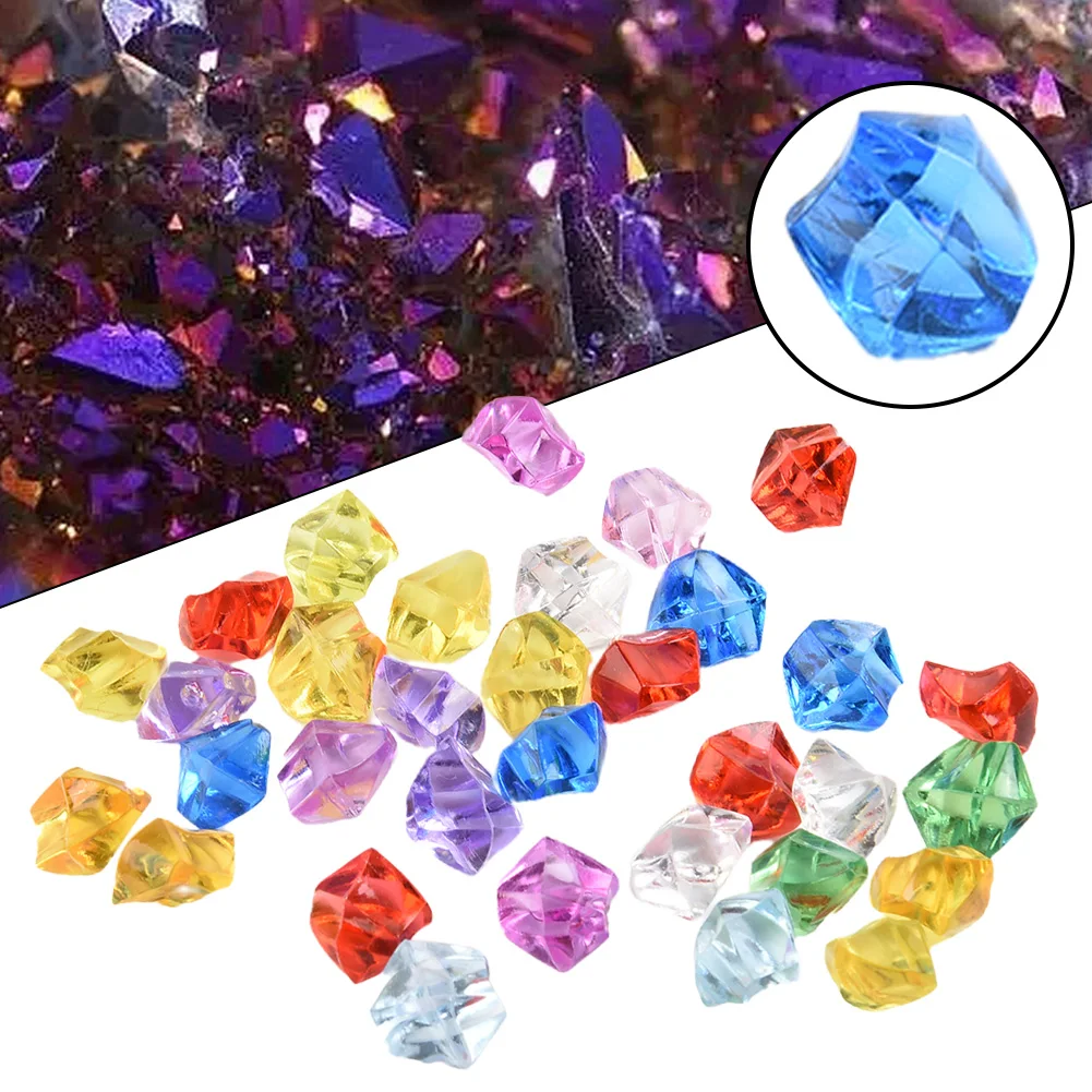 200Pcs Colorful Aquarium Acrylic Stones Crystal Ice Cubes Decor Vase Filler Pebble Fish Tank Accessories DIYJewelry Decoration
200Pcs Colorful Aquarium Acrylic Stones Crystal Ice Cubes Decor Vase Filler Pebble Fish Tank Accessories DIYJewelry Decoration
