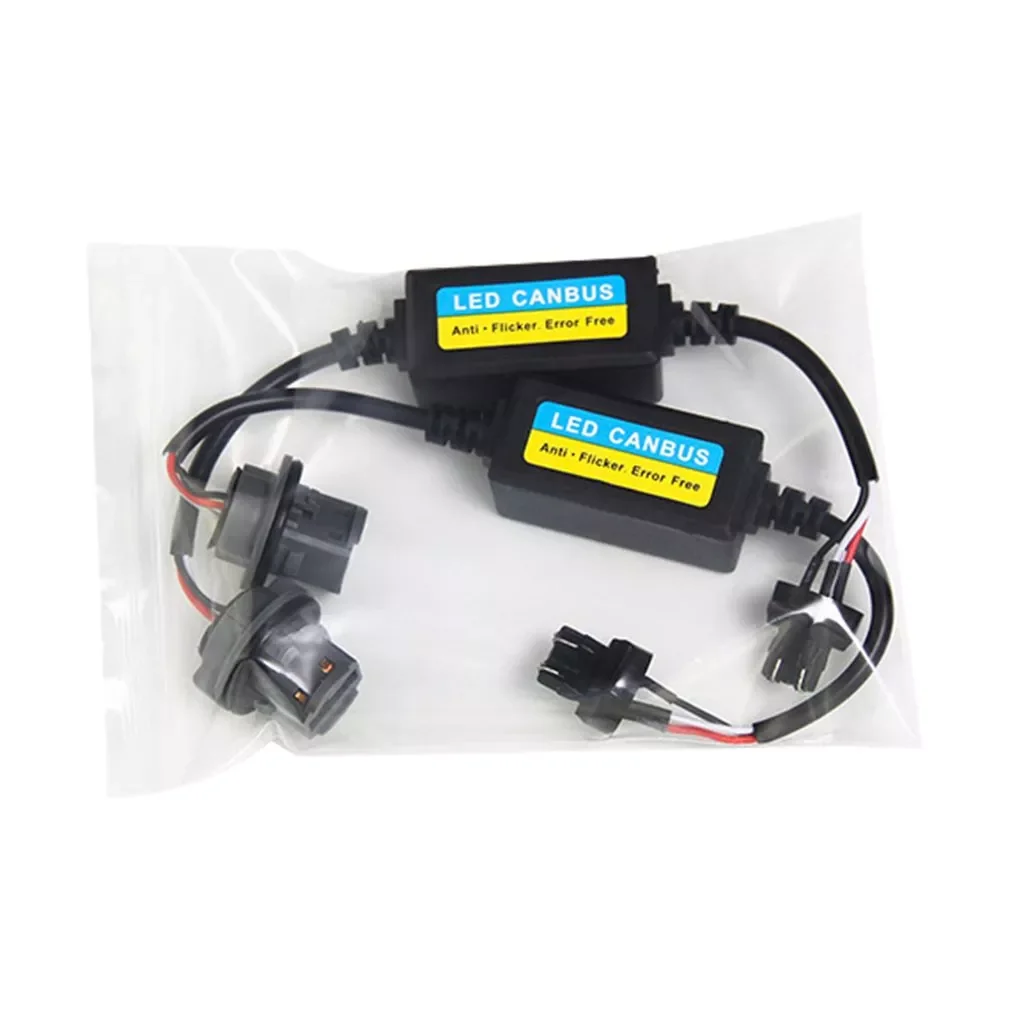 2 Pack T20 7433 LED Anti Flicker Capacitor Error Code Computer Warning Canceller Capacitor LED Resistor Canbus Decoder
2 Pack T20 7433 LED Anti Flicker Capacitor Error Code Computer Warning Canceller Capacitor LED Resistor Canbus Decoder