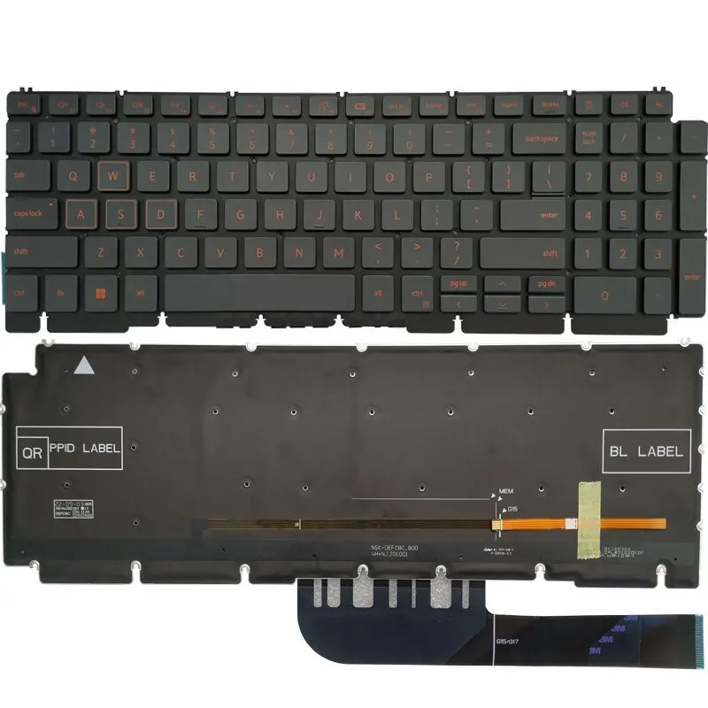 New Backlit US Keyboard For Dell G15 Ryzen Edition G15 5510 5511 5515 5520 English Black With Backlight
New Backlit US Keyboard For Dell G15 Ryzen Edition G15 5510 5511 5515 5520 English Black With Backlight