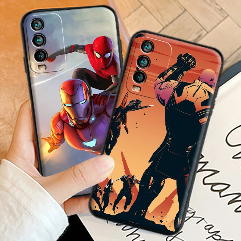 Marvel Iron Man Phone Cases For Xiaomi Redmi 9AT 9 9T 9A 9C Redmi Note 9 9 Pro 9S 9 Pro 5G Coque Soft TPU Funda Carcasa
Marvel Iron Man Phone Cases For Xiaomi Redmi 9AT 9 9T 9A 9C Redmi Note 9 9 Pro 9S 9 Pro 5G Coque Soft TPU Funda Carcasa