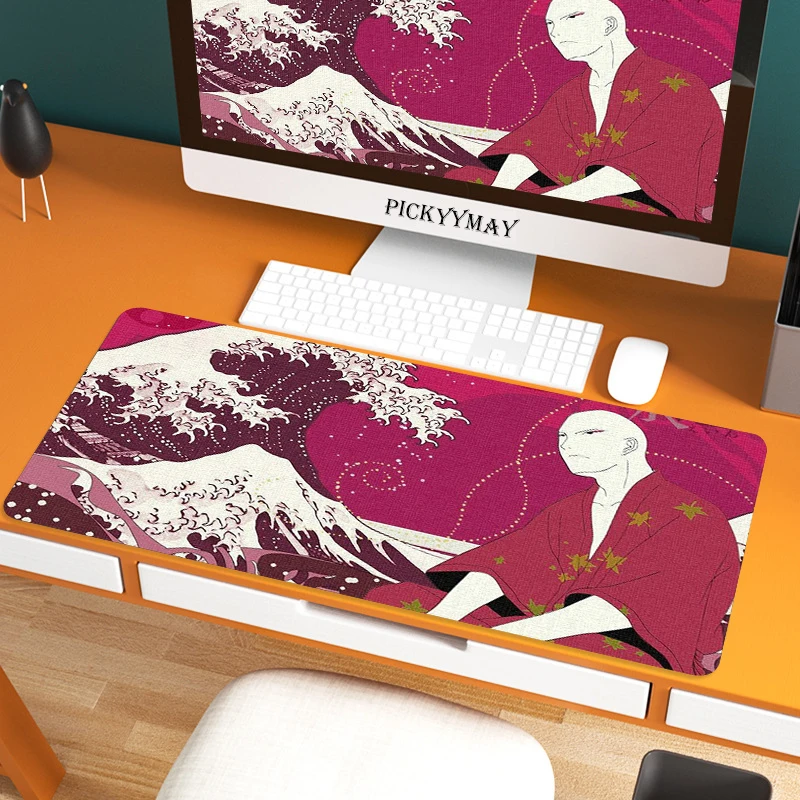 Japanese Great Wave Off Large Mouse Pad 100x50cm Big Computer Gaming Mousepad Anti-Slip Natural Rubber With Locking Mouse Mat
Japanese Great Wave Off Large Mouse Pad 100x50cm Big Computer Gaming Mousepad Anti-Slip Natural Rubber With Locking Mouse Mat