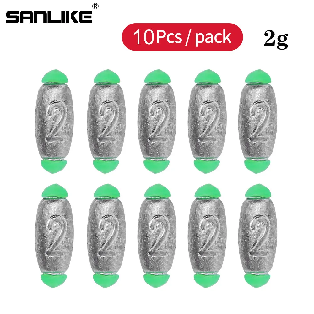 SANLIKE 10pcs Open-Hearted Fast Hanging Lead Raft Fishing Boat Fishing Rock Fishing Olive-Type Free-Stranding Pendant
SANLIKE 10pcs Open-Hearted Fast Hanging Lead Raft Fishing Boat Fishing Rock Fishing Olive-Type Free-Stranding Pendant