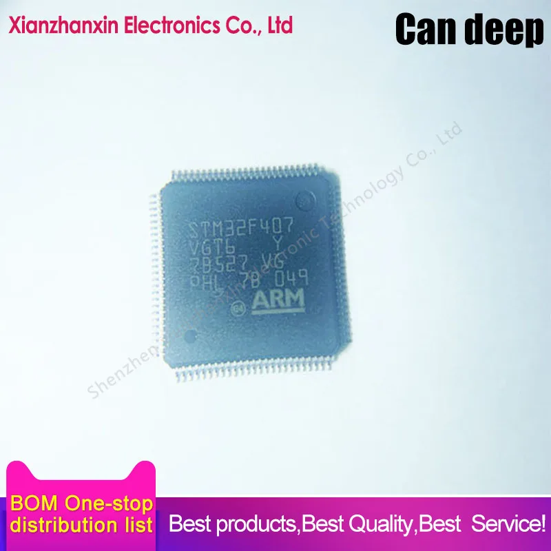 1~5PCS/LOT STM32F407VGT6 STM32F407 32F 407 VGT6 LQFP100 32-bit microcontrollers new and original 
1~5PCS/LOT STM32F407VGT6 STM32F407 32F 407 VGT6 LQFP100 32-bit microcontrollers new and original