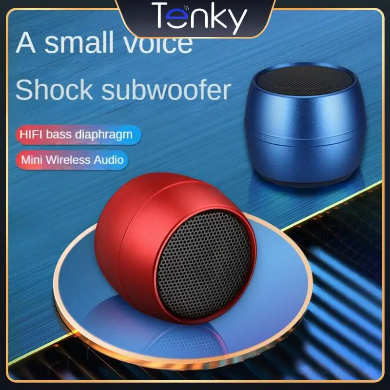 Subwoofer Small Steel Gun Metal Audio Mini Portable Speaker Video Heavy Subwoofer Waterproof Voice Playback
Subwoofer Small Steel Gun Metal Audio Mini Portable Speaker Video Heavy Subwoofer Waterproof Voice Playback