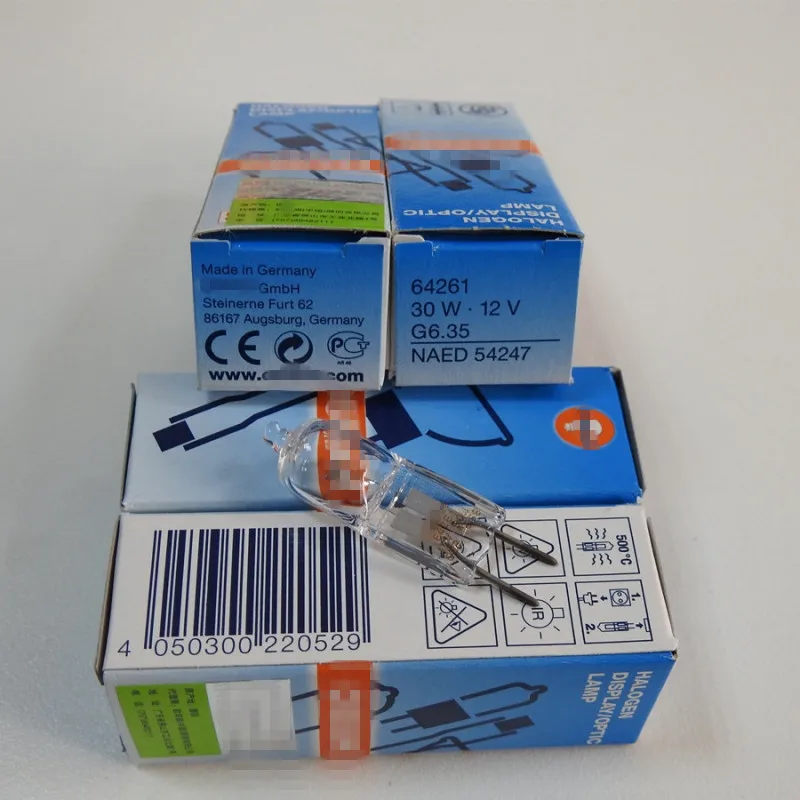 10 шт. OSRAM 64261 12 в 30 Вт G6.35 NAED 54247 лампа для LEICA DM1000 DM2000 DM3000 микроскоп щелевая лампа галогенная лампа
10 шт. OSRAM 64261 12 в 30 Вт G6.35 NAED 54247 лампа для LEICA DM1000 DM2000 DM3000 микроскоп щелевая лампа галогенная лампа