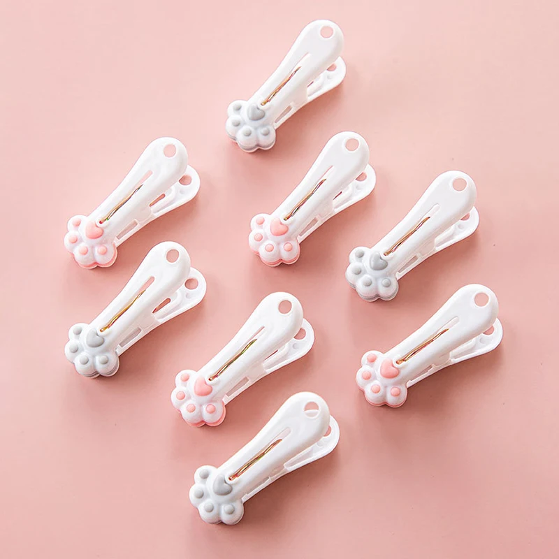 12 Pcs Kawaii Cat Paw Clothes Pegs Plastic Metal Spring Clip Clotheslinger Windproof Socks Underwear Holder Laundry Accessories
12 Pcs Kawaii Cat Paw Clothes Pegs Plastic Metal Spring Clip Clotheslinger Windproof Socks Underwear Holder Laundry Accessories