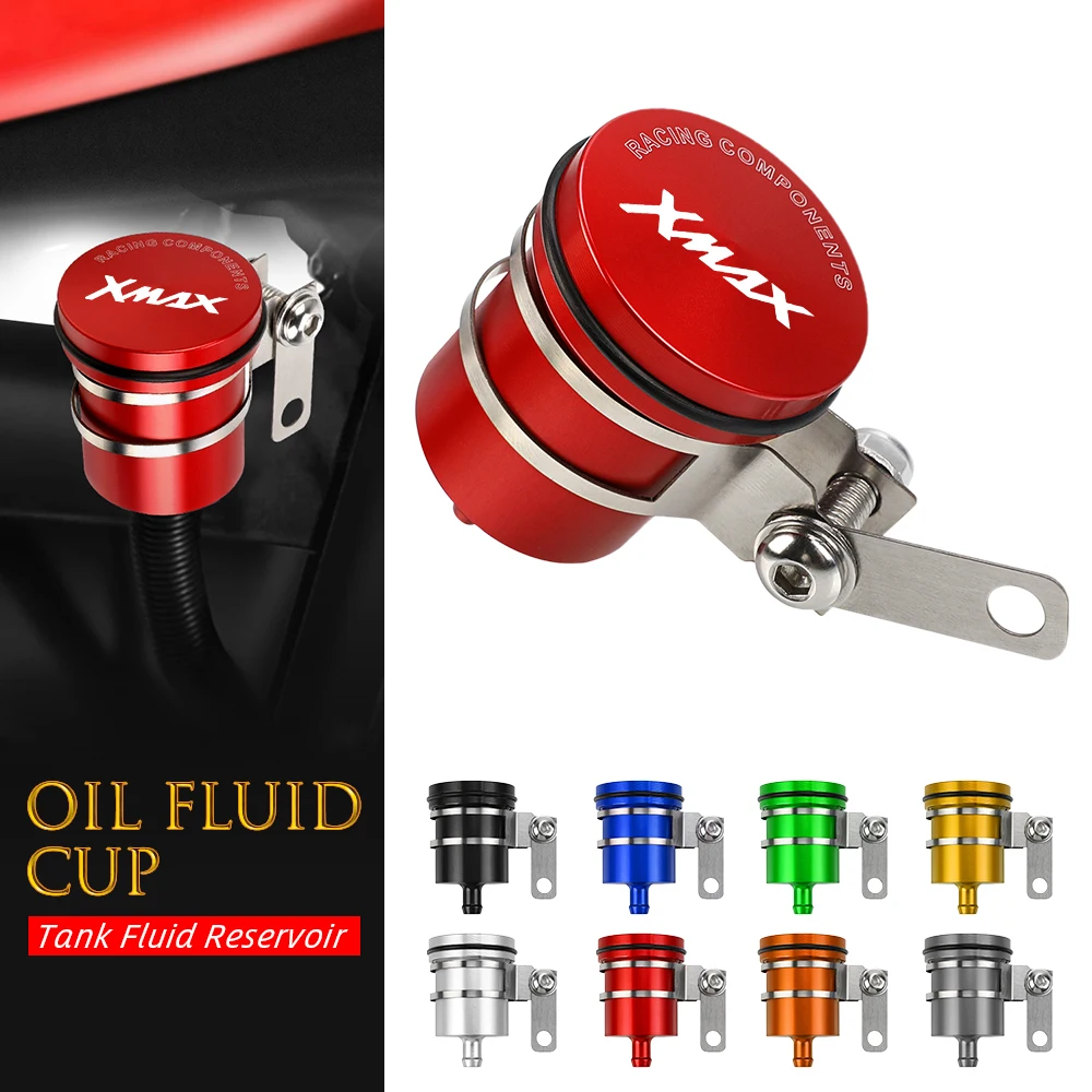 Motorcycle Brake Fluid Reservoir Clutch Tank Oil Fluid Cup For YAMAHA XMAX 125 XMAX 00 XMAX 250 XMAX 00 XMAX 400
Motorcycle Brake Fluid Reservoir Clutch Tank Oil Fluid Cup For YAMAHA XMAX 125 XMAX 00 XMAX 250 XMAX 00 XMAX 400