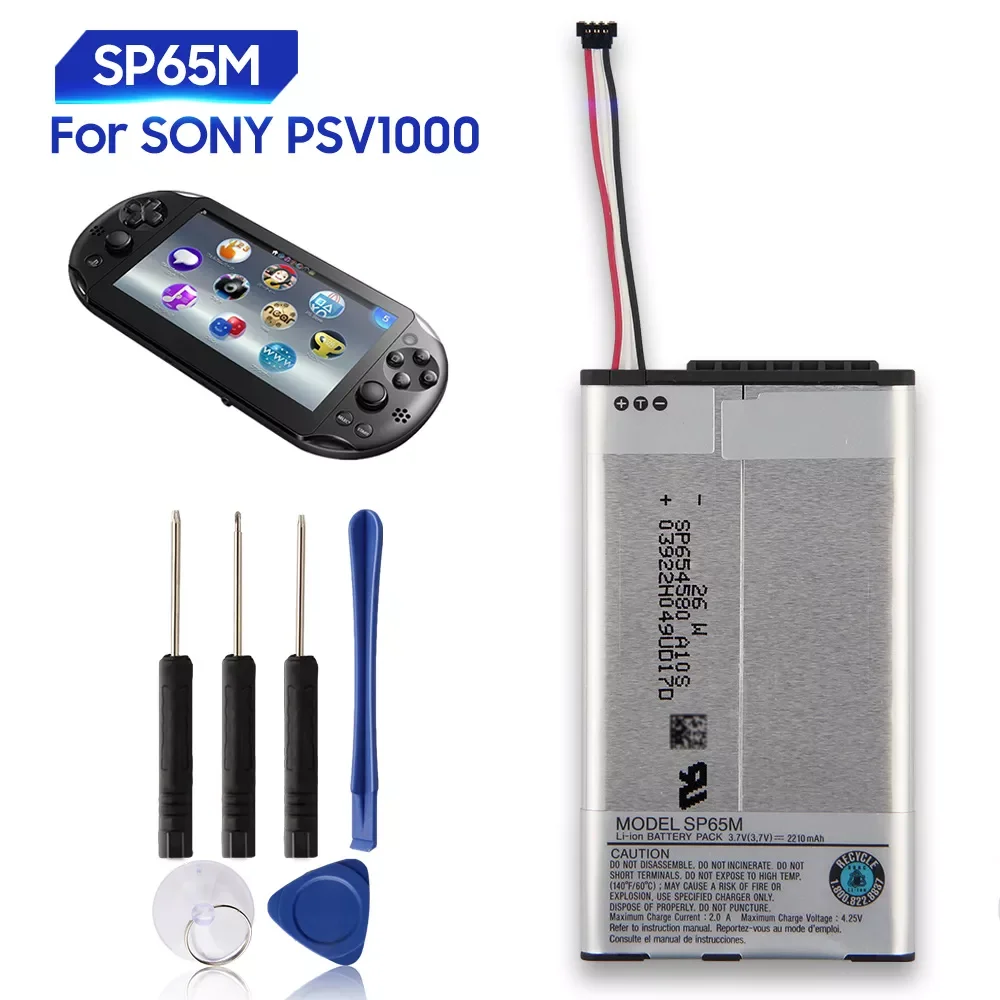 2023New Original Replacement Battery For SONY PSV1000 PCH-1001 PCH-1101 PSV VITA PSVITA 1000 SP65M Genuine Battery 2210mAh
2023New Original Replacement Battery For SONY PSV1000 PCH-1001 PCH-1101 PSV VITA PSVITA 1000 SP65M Genuine Battery 2210mAh
