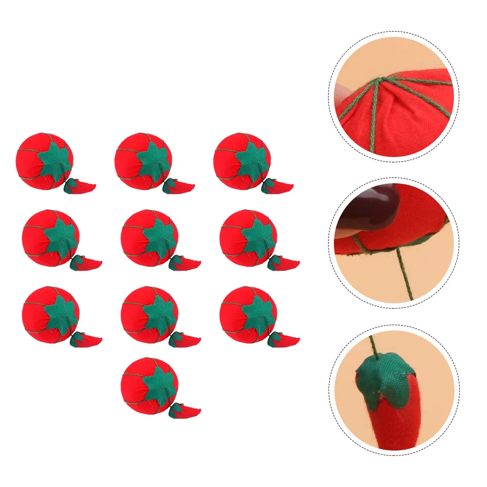 10 Pcs Needlework Pin Pillows Crocheting Accessories Wrist Cushion Fabric Head Needles Storage Case
10 Pcs Needlework Pin Pillows Crocheting Accessories Wrist Cushion Fabric Head Needles Storage Case