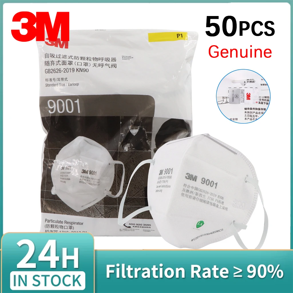 3M 9001 9001V KN90 Mask 3D Folding Mascarillas Dust-Proof Health Cool Flow Valve PM2.5 Pollen Against Particulate Respirator
3M 9001 9001V KN90 Mask 3D Folding Mascarillas Dust-Proof Health Cool Flow Valve PM2.5 Pollen Against Particulate Respirator