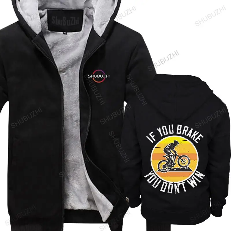 man winter jacket Retro MTB Mountain Bike fleece jacket Men's Cotton sweatshirt If You Brake You Don't Win Fitted Gift Idea
man winter jacket Retro MTB Mountain Bike fleece jacket Men's Cotton sweatshirt If You Brake You Don't Win Fitted Gift Idea