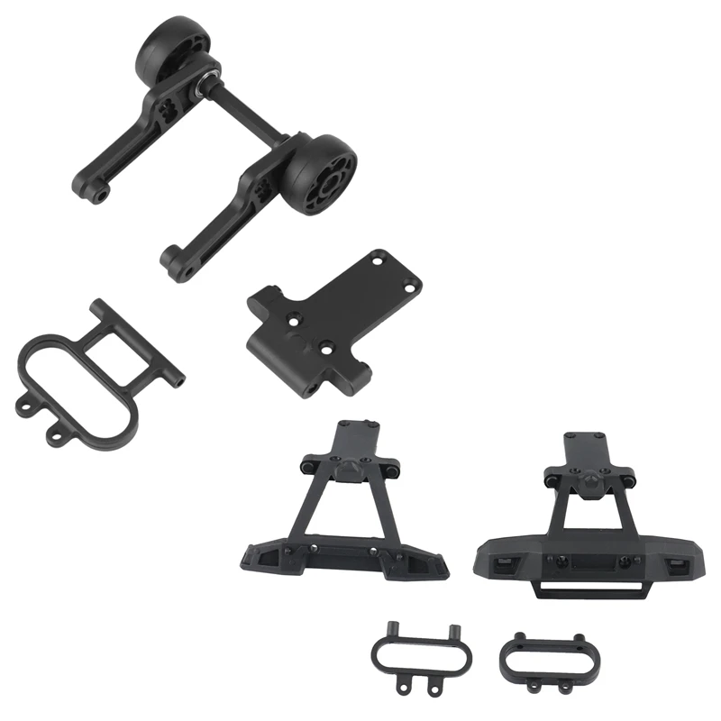 2 Set For HBX 16889 16889A 16890 16890A RC Car Part: 1 Pcs Wheelie Bar & 1 Set Front + Rear Bumper Assembly
2 Set For HBX 16889 16889A 16890 16890A RC Car Part: 1 Pcs Wheelie Bar & 1 Set Front + Rear Bumper Assembly