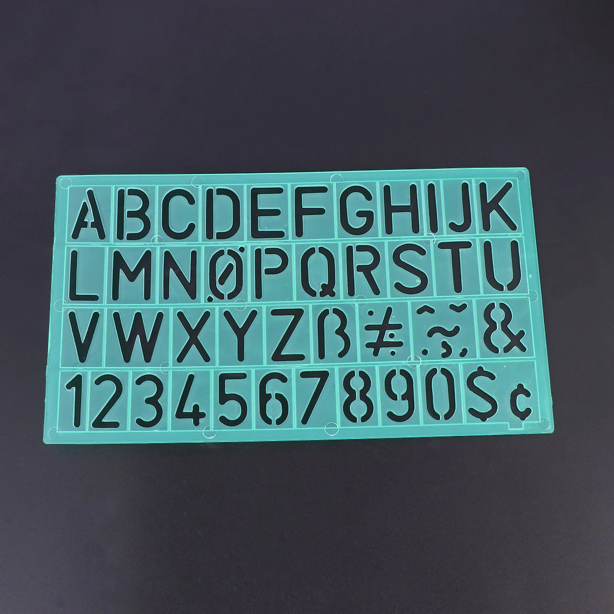 4pcs Graffiti Rulers Alphabetic Templates Numbers Alphabetic Symbols Hollow Children Learn Drawing Rulers (Random Color)
4pcs Graffiti Rulers Alphabetic Templates Numbers Alphabetic Symbols Hollow Children Learn Drawing Rulers (Random Color)