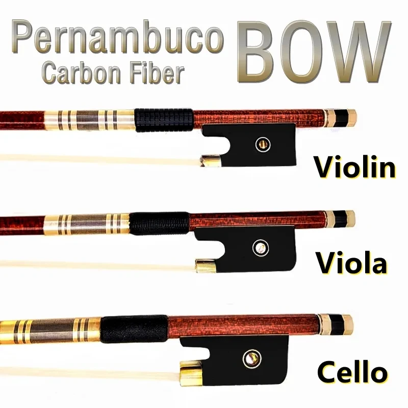 High Grade 1pcs Strong plaid black Carbon fiber viola bow 4/4,Copper Mounted
High Grade 1pcs Strong plaid black Carbon fiber viola bow 4/4,Copper Mounted