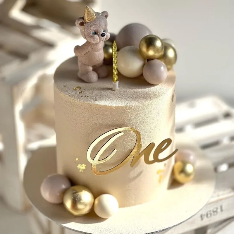 Акриловый топпер для торта "С днем рождения" 
Акриловый топпер для торта "С днем рождения"