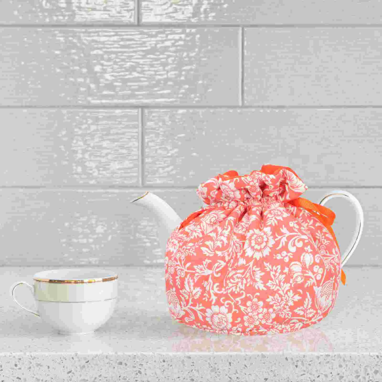 Tea Cover Cosy Pot Insulated Cozy Lunch Bag Warmer Teapot Bread Kettle Protector Pots Thermal Warm Knitted Cotton Vintage Maker
Tea Cover Cosy Pot Insulated Cozy Lunch Bag Warmer Teapot Bread Kettle Protector Pots Thermal Warm Knitted Cotton Vintage Maker