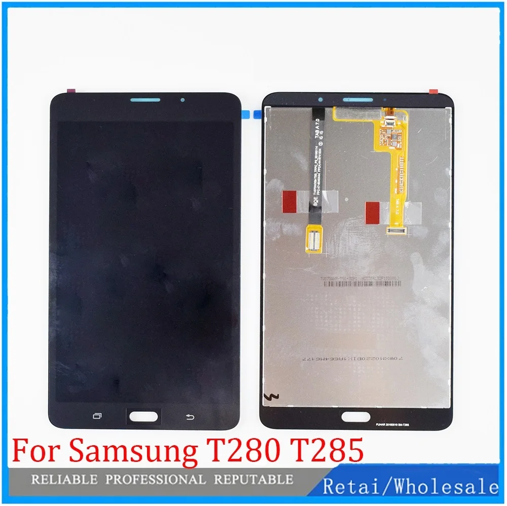 New 7'' for Samsung Galaxy Tab A 7.0 2016 SM-T280 SM-T285 T280 T285 LCD Display Touch Screen Digitizer Assembly Tablet
New 7'' for Samsung Galaxy Tab A 7.0 2016 SM-T280 SM-T285 T280 T285 LCD Display Touch Screen Digitizer Assembly Tablet