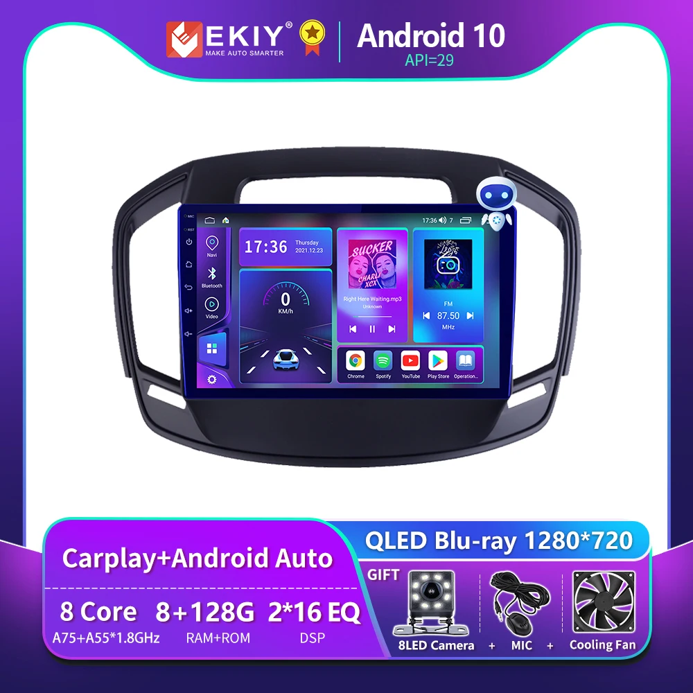 EKIY T900 For Opel Insignia For Buick Regal 2013 - 2017 Car Radio Multimedia Blu-ray QLED Navigation GPS Auto Stereo No 2din DVD
EKIY T900 For Opel Insignia For Buick Regal 2013 - 2017 Car Radio Multimedia Blu-ray QLED Navigation GPS Auto Stereo No 2din DVD