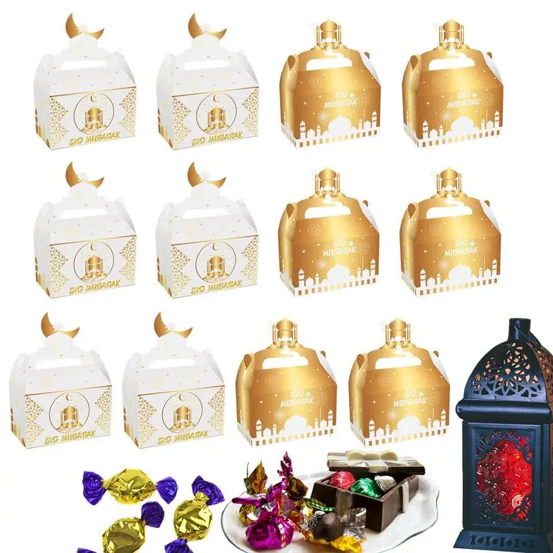 Mubaraks Candy Box 12Pcs Ramadans Square Ribbon Cracker Box For Eid Muslims Party Eid Al Fitr Decorations Eid Gift Packaging
Mubaraks Candy Box 12Pcs Ramadans Square Ribbon Cracker Box For Eid Muslims Party Eid Al Fitr Decorations Eid Gift Packaging