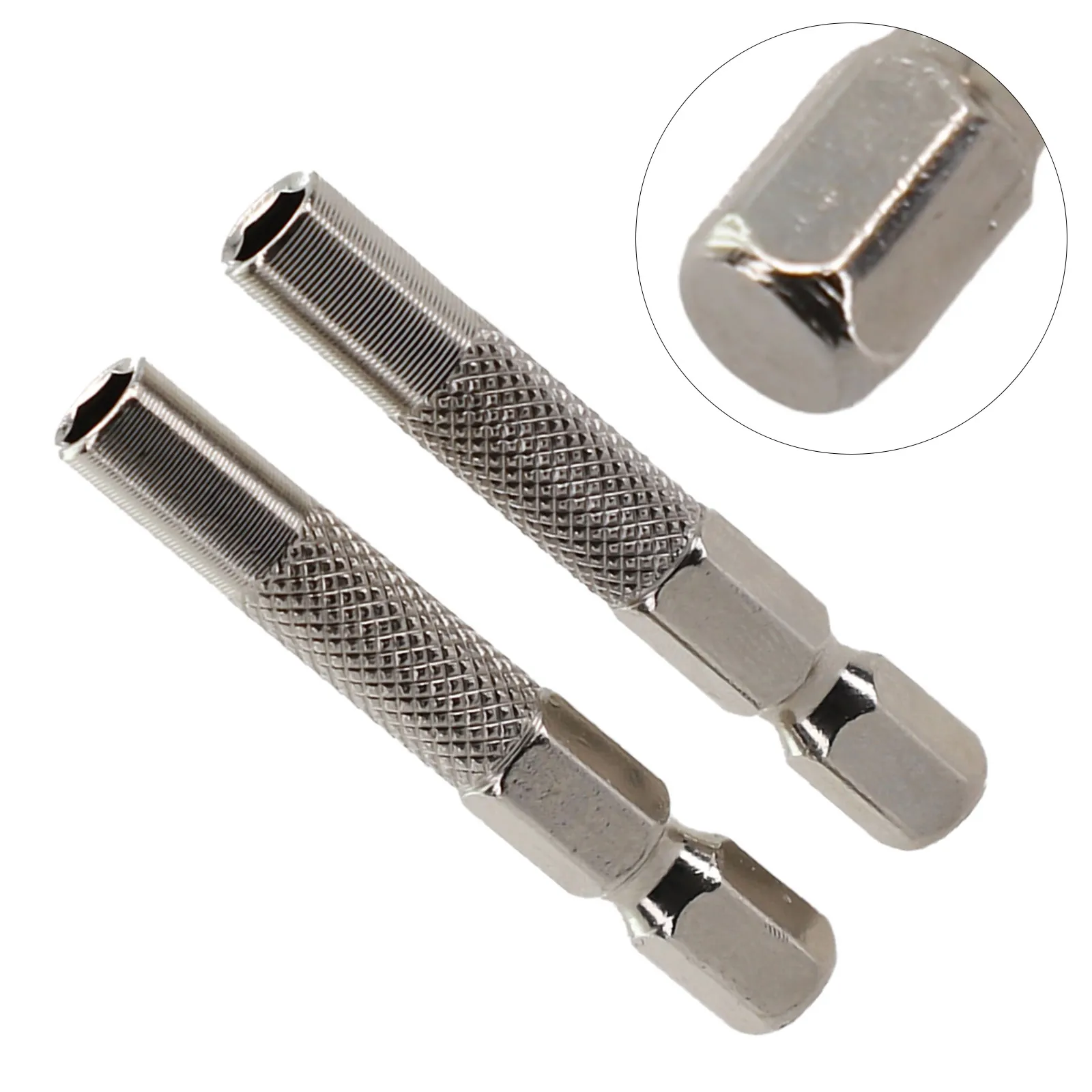 Insert Bit Adapter Screwdriver Adapter 2pcs Chrome-vanadium Steel Electric Screwdriver Hand Tools Hexagon Durable
Insert Bit Adapter Screwdriver Adapter 2pcs Chrome-vanadium Steel Electric Screwdriver Hand Tools Hexagon Durable
