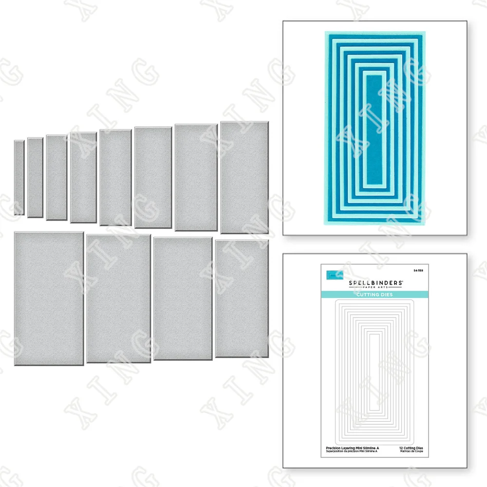 New Precision Layering Mini Slimline a Etched Dies Maker Handmade Diy Scrapbooking Photo Album Craft Decoration Embossing Molds
New Precision Layering Mini Slimline a Etched Dies Maker Handmade Diy Scrapbooking Photo Album Craft Decoration Embossing Molds