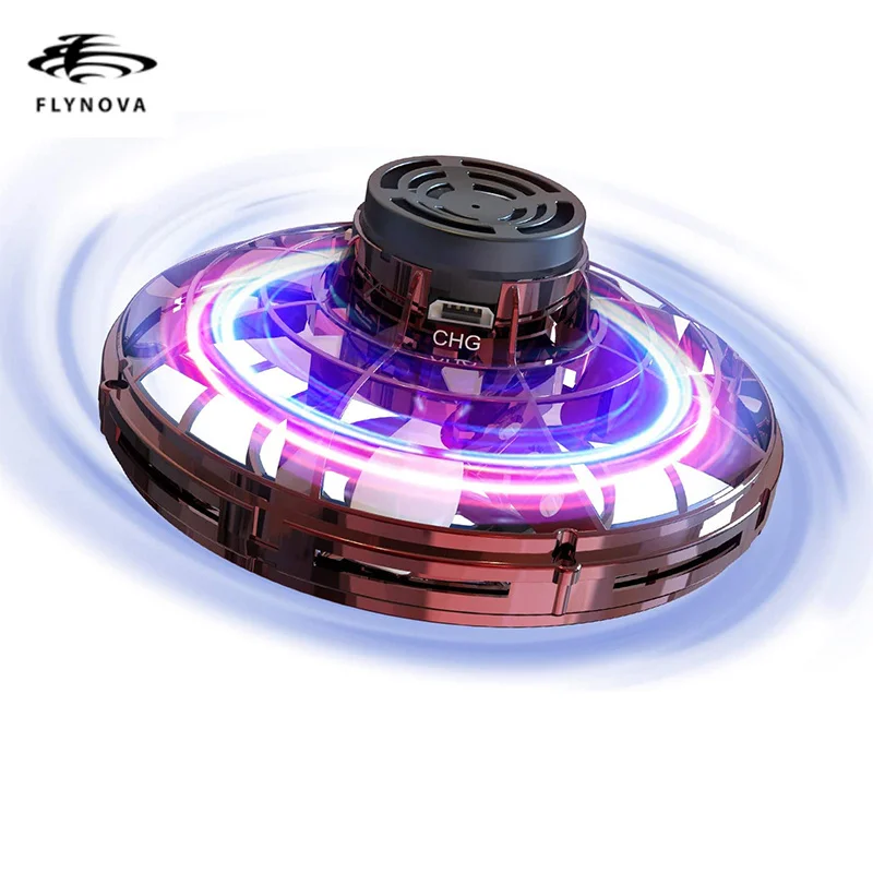 

Original Flynova Mini Spinner Boomerang with RGB Lights Fly UFO Flying Drone Magic Fidget Toy Official