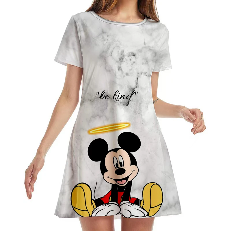 Summer 2022 New Disney Brand Cute Stitch and Winnie the Pooh Anime Pleated Loose Print Short Sleeve Knee Length Casual Dress Y2K
Summer 2022 New Disney Brand Cute Stitch and Winnie the Pooh Anime Pleated Loose Print Short Sleeve Knee Length Casual Dress Y2K