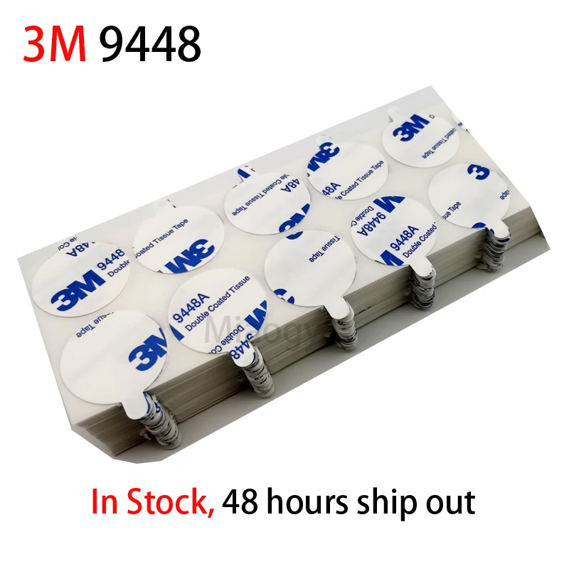 100 циклов с ручкой 3 м 9448A Двухсторонняя клейкая круглая наклейка Диаметр склеивания бумаги = 24,5 мм, с вкладышем для удаления
100 циклов с ручкой 3 м 9448A Двухсторонняя клейкая круглая наклейка Диаметр склеивания бумаги = 24,5 мм, с вкладышем для удаления