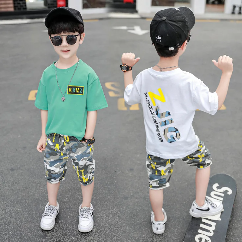 Boy Clothes for Kids Cotton Short Sleeve Boy Set Child Clothing T Shirt Shorts 2pcs Baby Clothing for Boys 2 3 4 5 6 7 8 Years
Boy Clothes for Kids Cotton Short Sleeve Boy Set Child Clothing T Shirt Shorts 2pcs Baby Clothing for Boys 2 3 4 5 6 7 8 Years