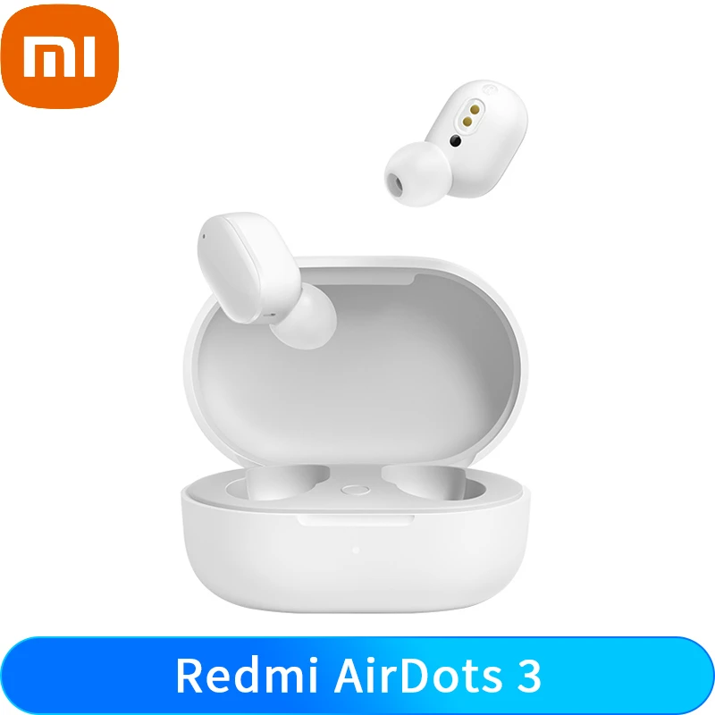 Xiaomi Redmi AirDots 3 Earphone Hybrid Vocalism Wireless Bluetooth 5.2 Mi True Wireless Headset CD-level Sound Quality
Xiaomi Redmi AirDots 3 Earphone Hybrid Vocalism Wireless Bluetooth 5.2 Mi True Wireless Headset CD-level Sound Quality