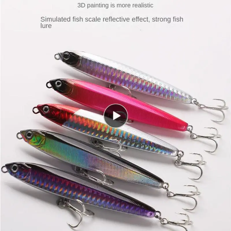 New Fake Bait Full Swimming Layer Simulation Fishing Lures Submerged Far-cast Fishing Gear Luya Bait 3d Laser Coating Bionic Bai
New Fake Bait Full Swimming Layer Simulation Fishing Lures Submerged Far-cast Fishing Gear Luya Bait 3d Laser Coating Bionic Bai