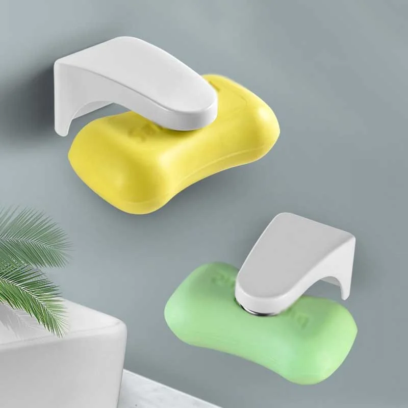 Magnetic Soap Holder Self-Adhesive Hanging Storage Rack Drain Soaps Bathroom Kitchen Organizer Wall Mounted Creative Soap Rack
Magnetic Soap Holder Self-Adhesive Hanging Storage Rack Drain Soaps Bathroom Kitchen Organizer Wall Mounted Creative Soap Rack