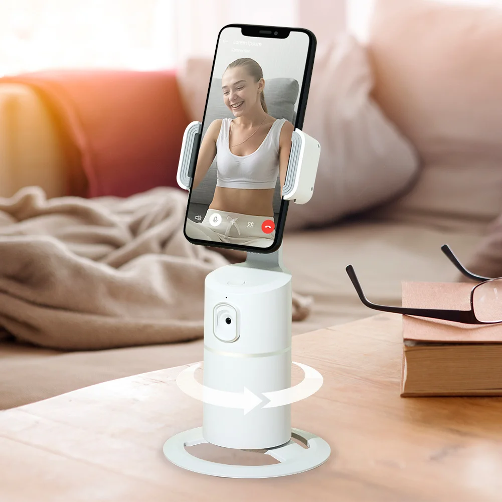 360 Rotation Auto Face Tracking Camera Phone Holder Tripod AI Smart Shooting Selfie Stick for Photo Vlog Live Video Recorder Hot
360 Rotation Auto Face Tracking Camera Phone Holder Tripod AI Smart Shooting Selfie Stick for Photo Vlog Live Video Recorder Hot