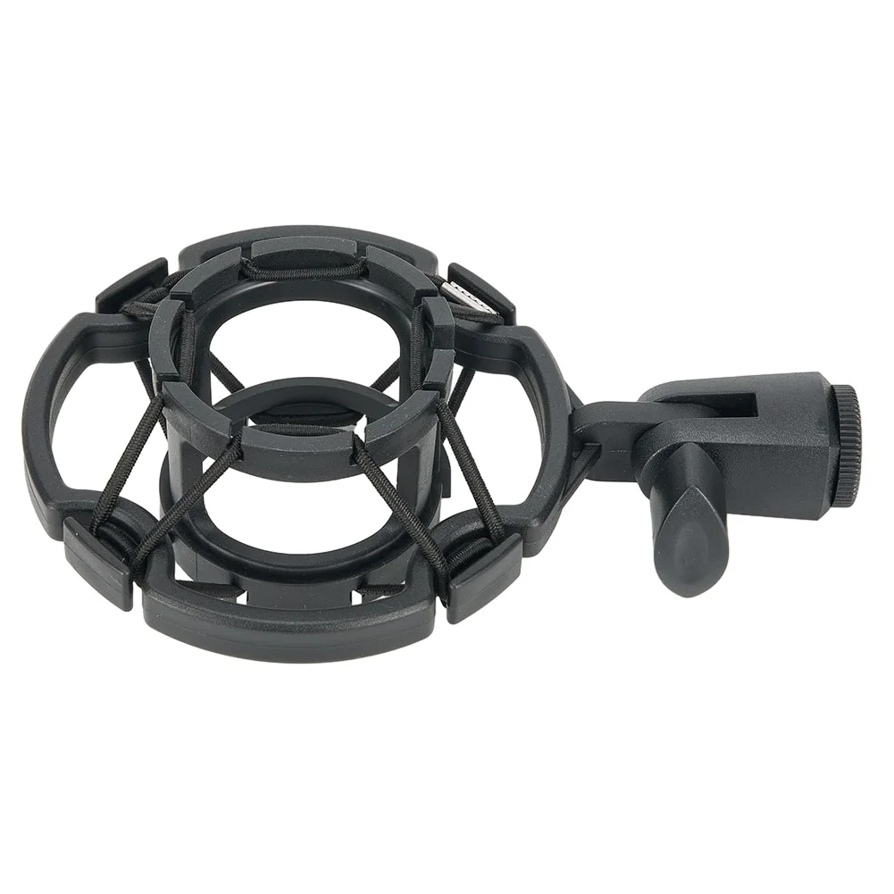 Universal Microphone Shock Mount Holder Mic Bracket Clip For Large Diaphram Mic Adjustable Angle With Locking Knob
Universal Microphone Shock Mount Holder Mic Bracket Clip For Large Diaphram Mic Adjustable Angle With Locking Knob