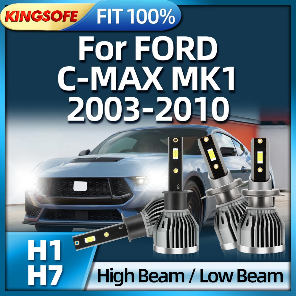 Автомобильные лампы KINGSOFE 2/4 шт., для передних фар H7, H1, 2003 лм, 12 В, для FORD светодиодный MK1, 2004, 2005, 2006, 2007, 2008, 2009, 2010,
Автомобильные лампы KINGSOFE 2/4 шт., для передних фар H7, H1, 2003 лм, 12 В, для FORD светодиодный MK1, 2004, 2005, 2006, 2007, 2008, 2009, 2010,
