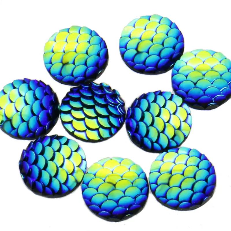 20pcs 12mm Fish Scale Resin Blue Yellow Cabochon Cameo Earring Pendant Jewelry Making 
20pcs 12mm Fish Scale Resin Blue Yellow Cabochon Cameo Earring Pendant Jewelry Making