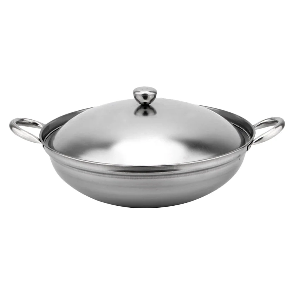 Wok Pan Pot Steel Stainless Cooking Paellafry Frying Shabu Hot Korean Lid Stir Skillet Handle Bottom Ramen Kitchen Round
Wok Pan Pot Steel Stainless Cooking Paellafry Frying Shabu Hot Korean Lid Stir Skillet Handle Bottom Ramen Kitchen Round