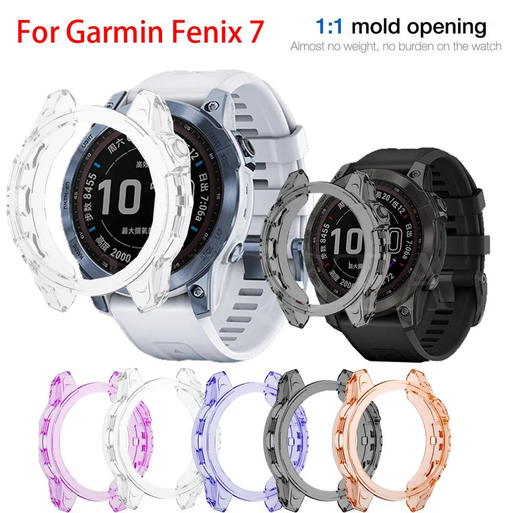 Protective case For Garmin Fenix 6 6S 6X Pro 5 5S High Quality TPU Cover Slim Smart Watch Bumper Shell For Garmin Fenix7 Cover
Protective case For Garmin Fenix 6 6S 6X Pro 5 5S High Quality TPU Cover Slim Smart Watch Bumper Shell For Garmin Fenix7 Cover