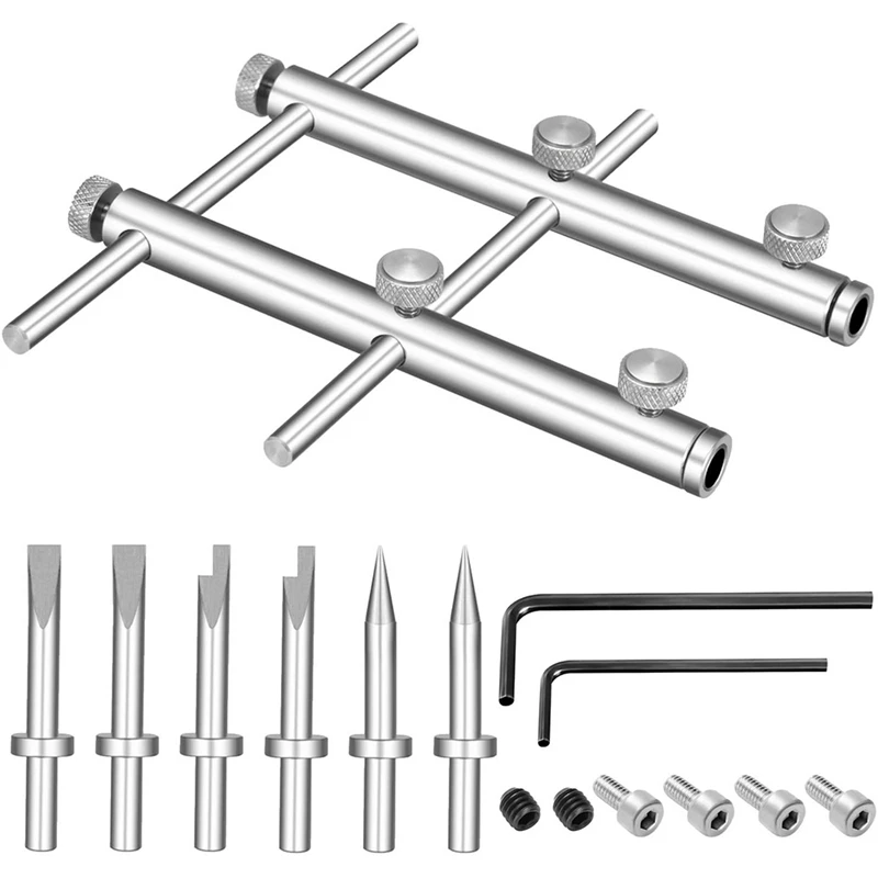 Camera Lens Openning Repairing Tool Kit 10-100mm Lens Repair Set with 3 Tips 6 Screws 2 Hexagon Wrench for DSLR Camera
Camera Lens Openning Repairing Tool Kit 10-100mm Lens Repair Set with 3 Tips 6 Screws 2 Hexagon Wrench for DSLR Camera