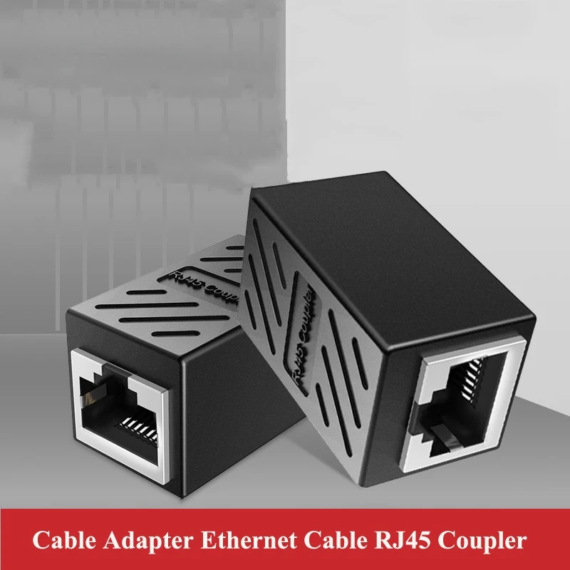 Female to Female Connector RJ45 Ethernet Cable Cat7/Cat6/5e Network LAN Adapter Internet Coupler Extender Extension Converter
Female to Female Connector RJ45 Ethernet Cable Cat7/Cat6/5e Network LAN Adapter Internet Coupler Extender Extension Converter