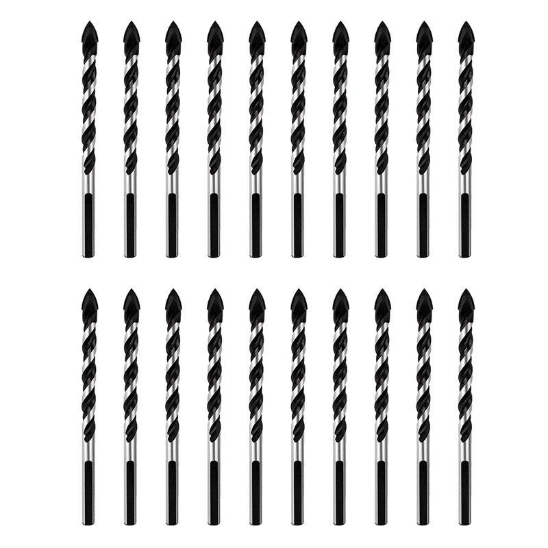 Multipurpose Drill Bits, 50-Piece 6Mm Multi-Material Drill Bit Set, Tungsten Carbide Tipped Masonry Drill Bit Set
Multipurpose Drill Bits, 50-Piece 6Mm Multi-Material Drill Bit Set, Tungsten Carbide Tipped Masonry Drill Bit Set