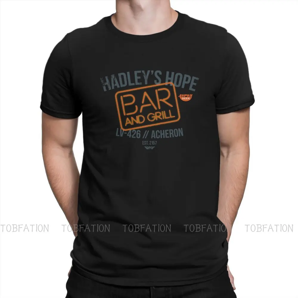 Hadley's Hope Bar And Grill Casual TShirt Aliens Creative Streetwear Casual T Shirt Male Tee Special Gift Idea
Hadley's Hope Bar And Grill Casual TShirt Aliens Creative Streetwear Casual T Shirt Male Tee Special Gift Idea